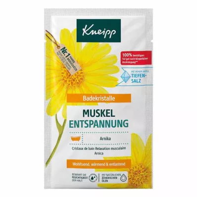 KNEIPP Muskuļu relaksācijas vannas kristāli, 60 g KNEIPP Muskuļu relaksācijas vannas kristāli, 60 g