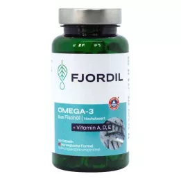 FJORDIL Omega-3 kapsulas, 120 kapsulas
