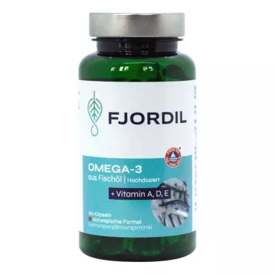 FJORDIL Omega-3 kapsulas, 120 kapsulas