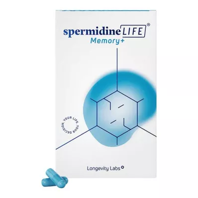 SPERMIDINELIFE Memory+ kapsulas, 60 kapsulas