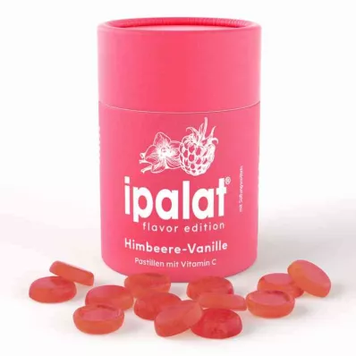 Ipalat Pastilles Flavour Edition Raspberry-Vanilla (40 gab.)