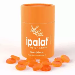 IPALAT Pastilas ar smiltsērkšķu aromātu, 40 gab