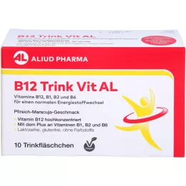 B12 TRINK Vit AL Dzeramais flakons, 10X8 ml