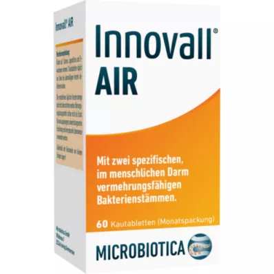 INNOVALL AIR Košļājamās tabletes, 60 gab