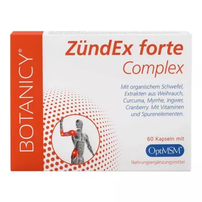 Botanicy Zündex forte Komplekss ar Optimsm kapsulām, 60 gab Botanicy Zündex forte Komplekss ar Optimsm kapsulām, 60 gab