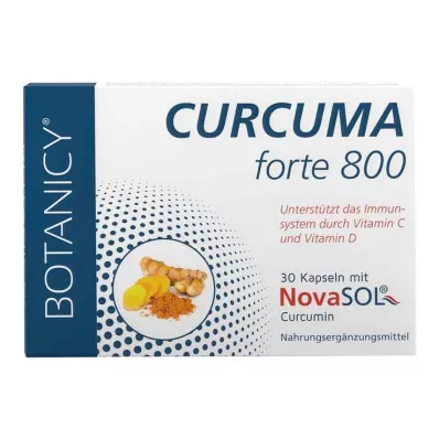 CURCUMA FORTE 800 ar NovaSol Curcumin kapsulas, 30 gab