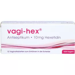 VAGI-HEX 10 mg vaginālas tabletes, 12 gab