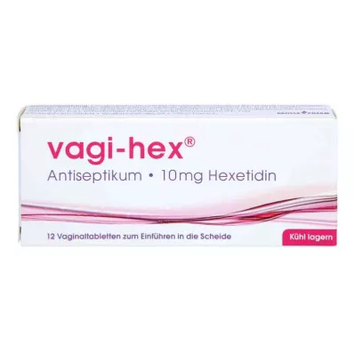 VAGI-HEX 10 mg vaginālas tabletes, 12 gab VAGI-HEX 10 mg vaginālas tabletes, 12 gab