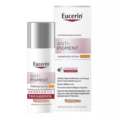 EUCERIN Anti-pigmenta dienas tonētais medijs LSF 30, 50 ml EUCERIN Anti-pigmenta dienas tonētais medijs LSF 30, 50 ml