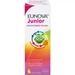 EUNOVA Apelsīnu aromāta sīrups Junior, 150 ml