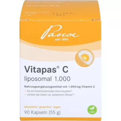 VITAPAS C liposomālās 1 000 kapsulas, 90 gab