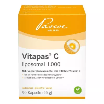 Vitapas C liposomal 1000 kapsulas, 90 gab