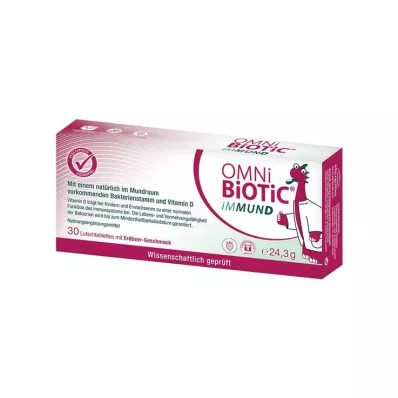 Omni Biotic Immune D pastiles, 30 gab Omni Biotic Immune D pastiles, 30 gab