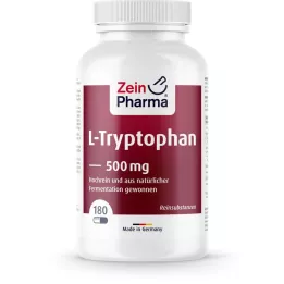 L-TRYPTOPHAN 500 mg kapsulas, 180 gab