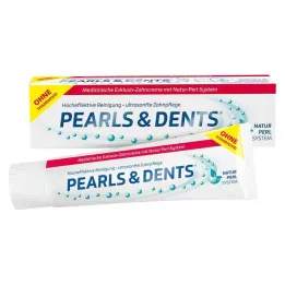 PEARLS &amp; DENTS Ekskluzīvā zobu pasta bez titāna dioksīda, 15 ml