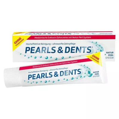 Pearls &amp; Dents ekskluzīva zobu pasta bez titāna dioksīda, 15 ml