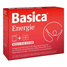 BASICA Enerģijas dzeršanas granulas + kapsulas 7 dienām, 7 gab