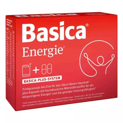 BASICA Enerģijas dzeršanas granulas + kapsulas 7 dienām, 7 gab