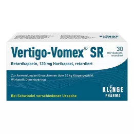 VERTIGO-VOMEX SR Ilgstošās darbības kapsulas, 30 gab
