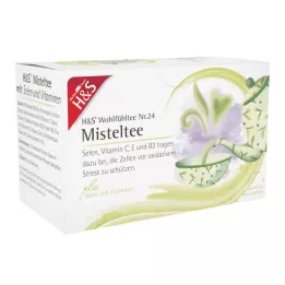 H&S Smiltsērkšķu tēja ar selēnu un vitamīniem filtrēšanas maisiņā, 20X2 g