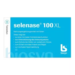 SELENASE 100 XL tabletes, 90 gab