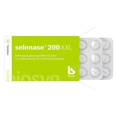 SELENASE 200 XXL tabletes, 90 gab