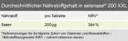 Instructions for use for Selenase 200 XXL tabletes, 90 gab - 3