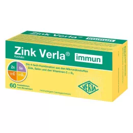 ZINK VERLA Imūnsistēmas košļājamās tabletes, 60 gab