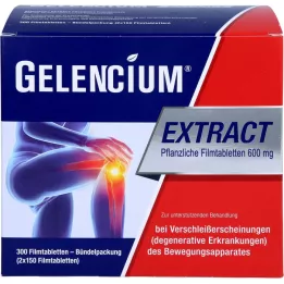 GELENCIUM EXTRACT zāļu apvalkotās tabletes, 2X150 gab