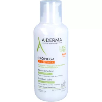 A-DERMA EXOMEGA CONTROL Attaukojošais balzams, 400 ml