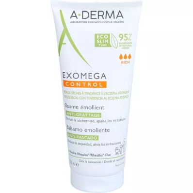 A-DERMA EXOMEGA CONTROL Mitrinošs balzams, 200 ml