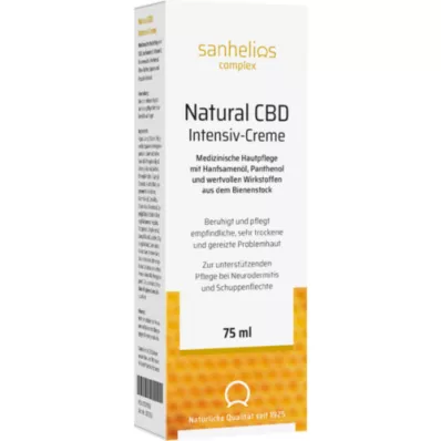 SANHELIOS Natural CBD Intensīvais krēms, 75 ml