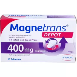 MAGNETRANS Depot 400 mg tabletes, 20 gab