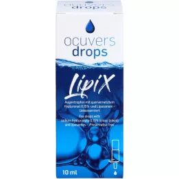 OCUVERS pilieni LipiX acu pilieni, 10 ml
