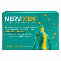 NERVIXEN Tabletes, 20 gab