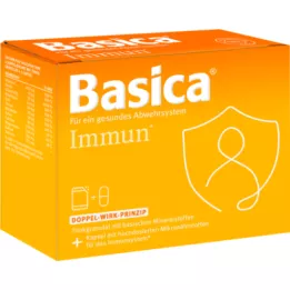 BASICA Imūnās dzeramās granulas + kapsula 7 dienām, 7 gab