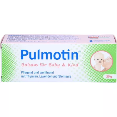 PULMOTIN Balzams mazulim &amp; Bērnam, 25 g