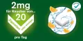Instructions for use for nicorette košļājamā gumija freshfruit, 2 mg nikotīna, 210 gab - 3
