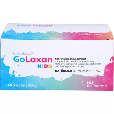 LACTOBACT GoLaxan KIDS pulveris, 14 gab