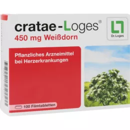CRATAE-LOGES 450 mg g vilkābeles apvalkotās tabletes, 100 gab
