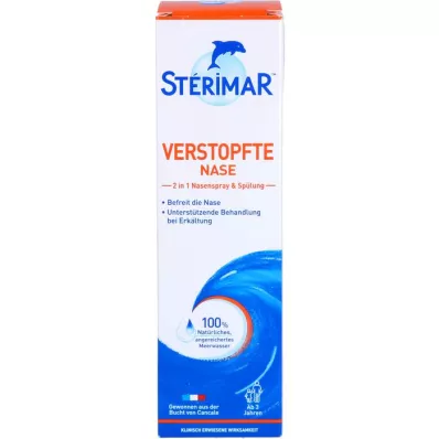 STERIMAR Deguna aerosols aizsērējušam degunam, 100 ml