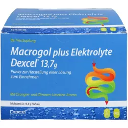 MACROGOL plus Elektrolīti Dexcel 13,7 g PLE, 50 gab