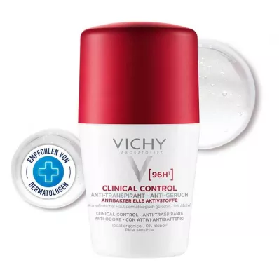 Vichy Dezodorants Clinical Control 96h Roll-on, 50 ml Vichy Dezodorants Clinical Control 96h Roll-on, 50 ml