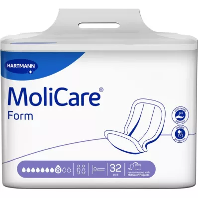 MOLICARE Veidlapa 8 pilieni, 32 gab MOLICARE Veidlapa 8 pilieni, 32 gab