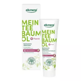 ALKMENE Mana tējas koka eļļas zobu pasta pret kariesu, 100 ml