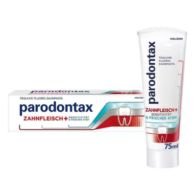 PARODONTAX Smaganas+Jutīgums & Fresh.breath, 75 ml PARODONTAX Smaganas+Jutīgums & Fresh.breath, 75 ml