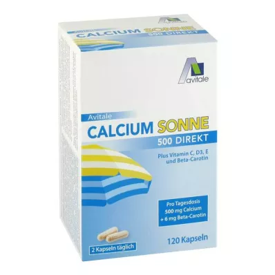 CALCIUM SONNE 500 kapsulas, 120 gab
