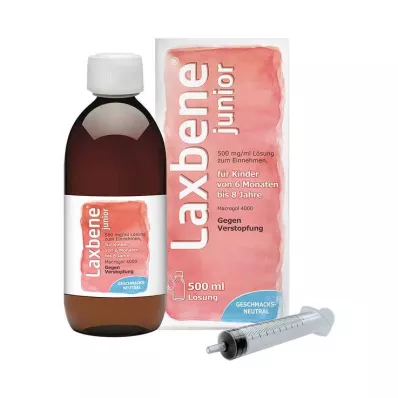 Laxbene® junior 500 mg šķīdums bērniem no 6 mēnešiem - 8 gadiem, 500 ml