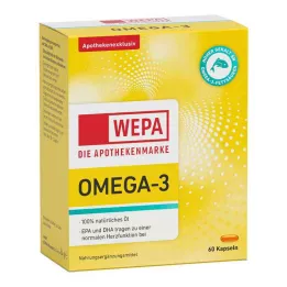 WEPA Omega-3 kapsulas, 60 kapsulu