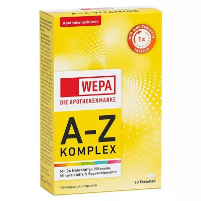 WEPA A-Z Complex tabletes, 60 kapsulas WEPA A-Z Complex tabletes, 60 kapsulas
